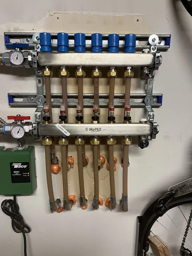 Plumber performing Leak Detection at a residential property in Moriah